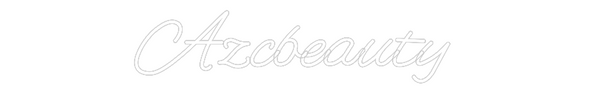 Custom Neon: Azcbeauty