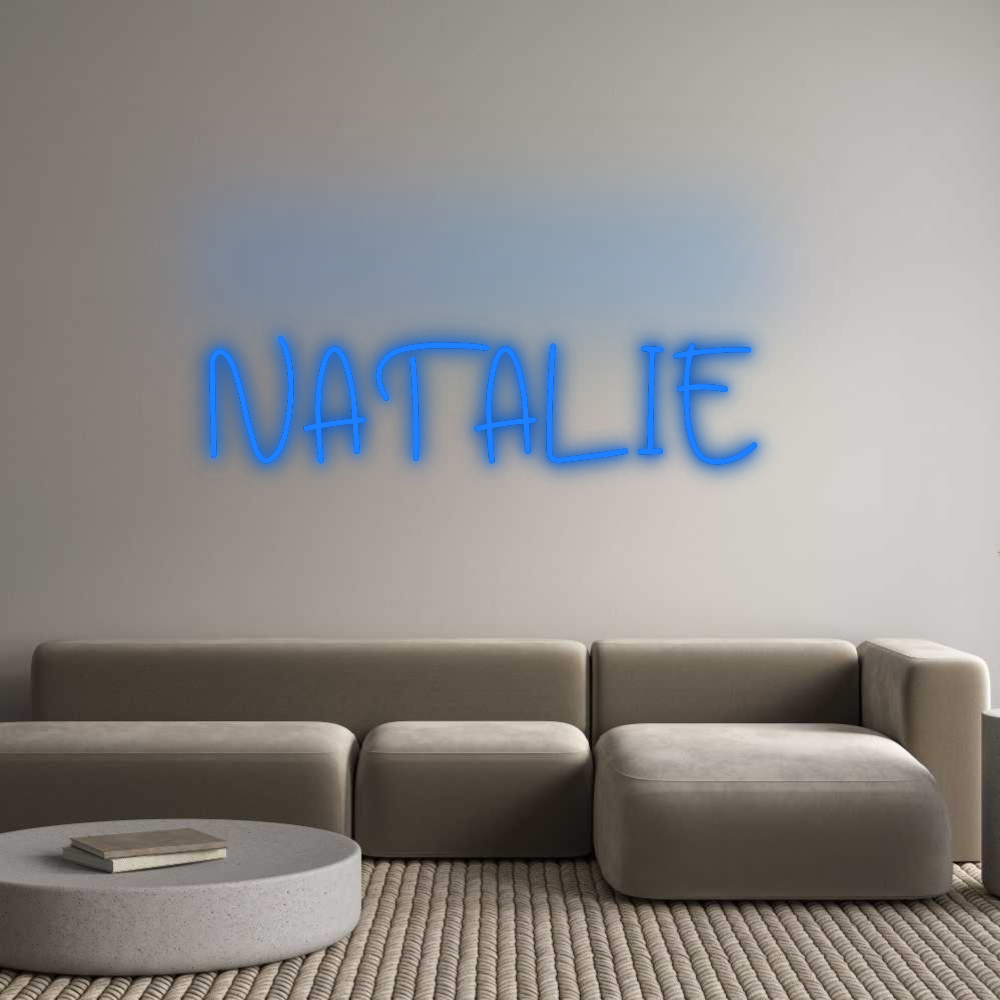 Custom Neon: NATALIE